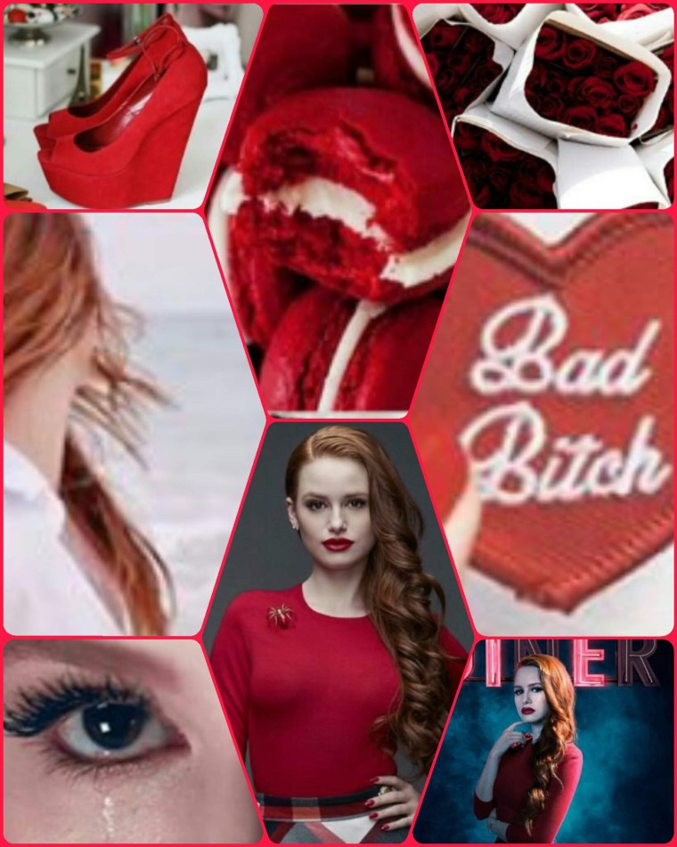 Эстетика Шерил блоссом коллаж