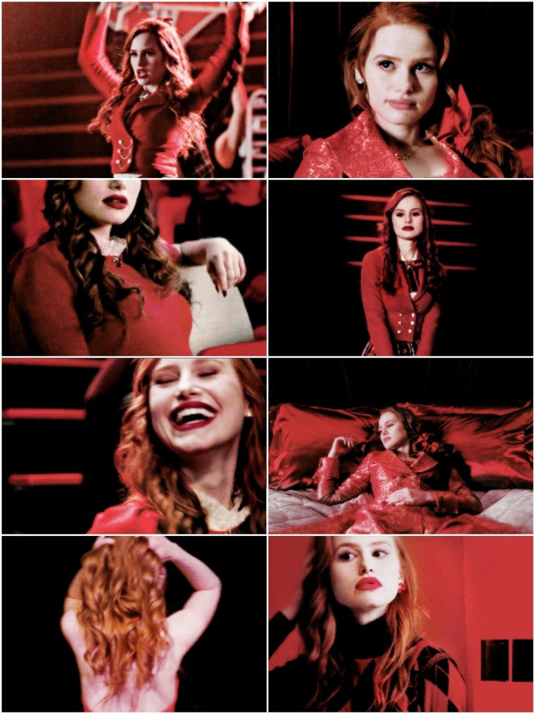 Эстетика Шерил блоссом красная