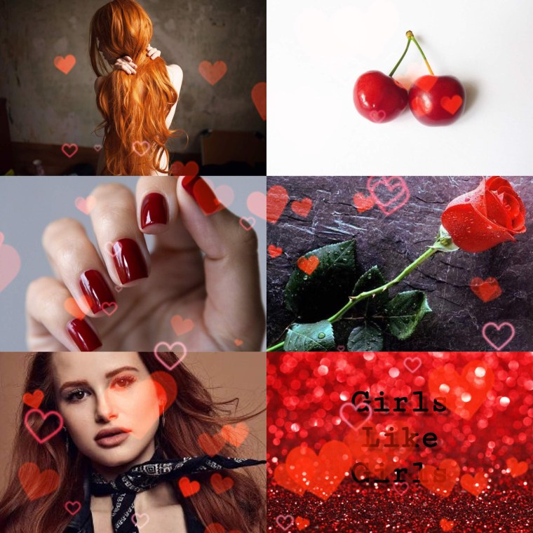 Шерил блоссом коллаж