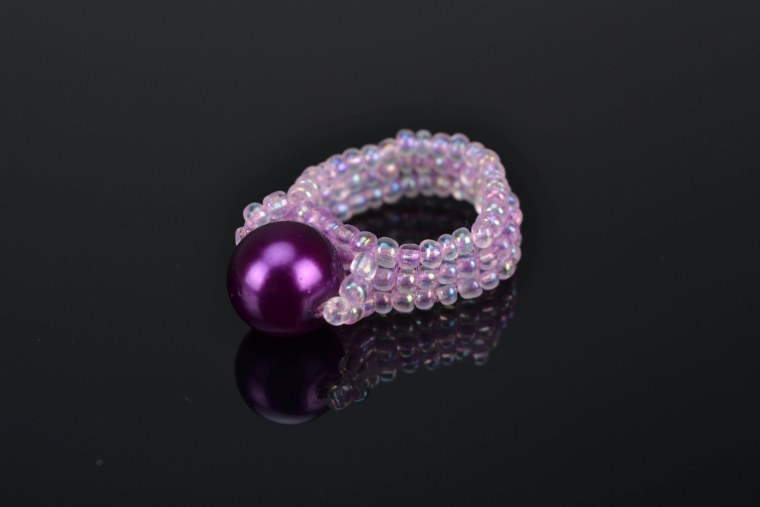 Бисероплетение сердечко