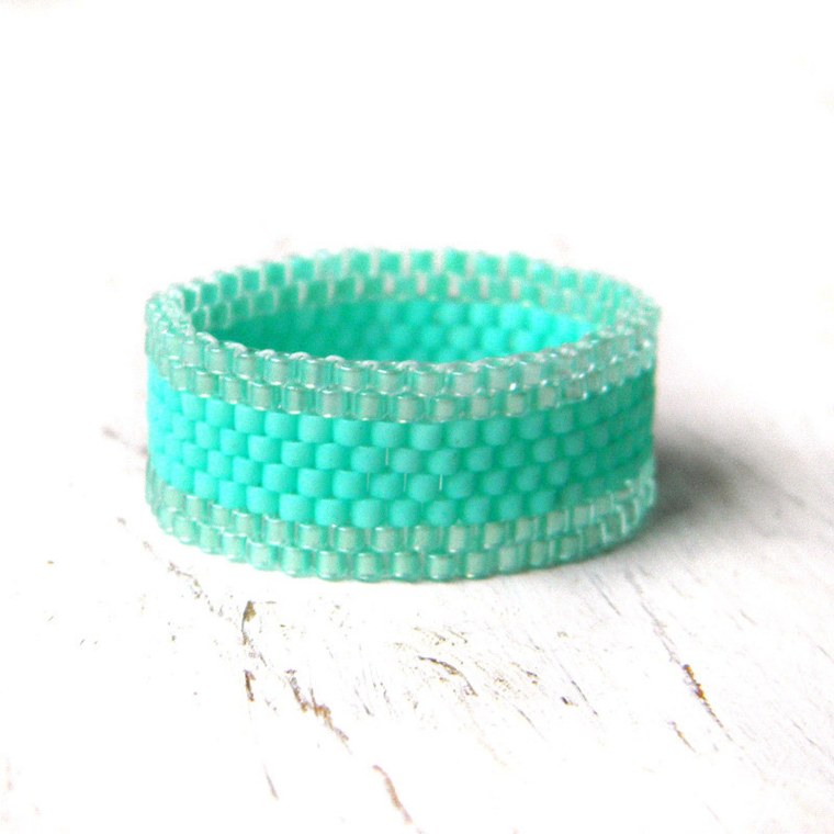 Колечки из бисера