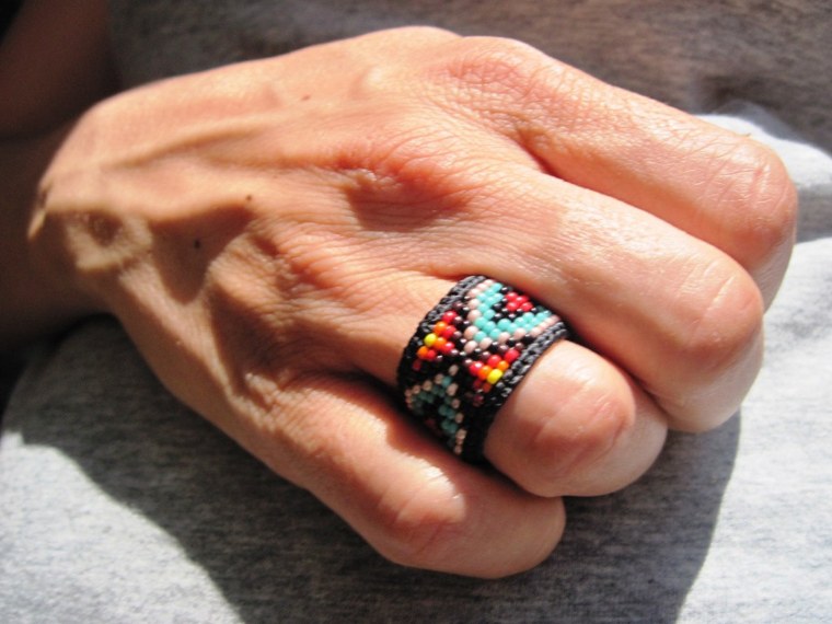 Колечки из бисера Miyuki Delica