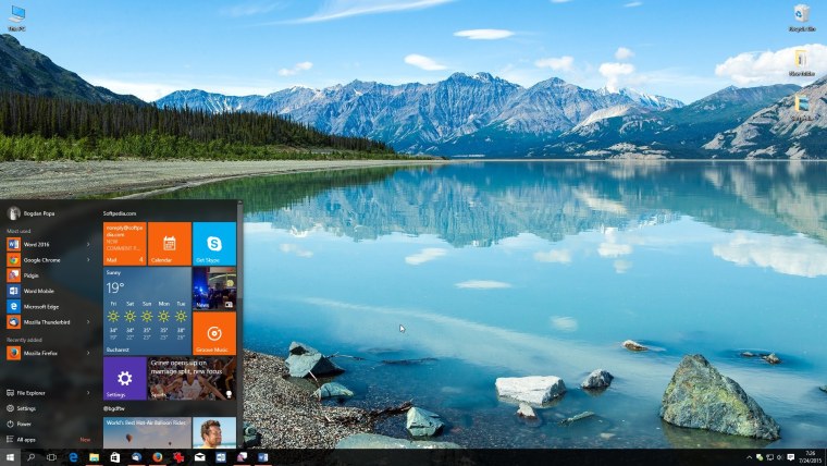 Windows XP рабочий стол