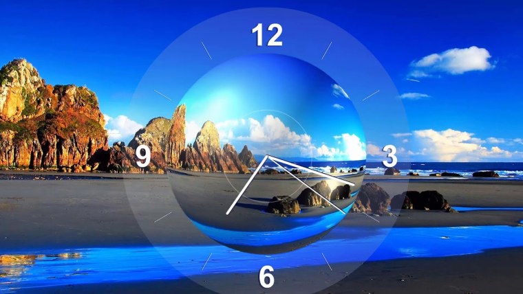 Скринсейверы часы