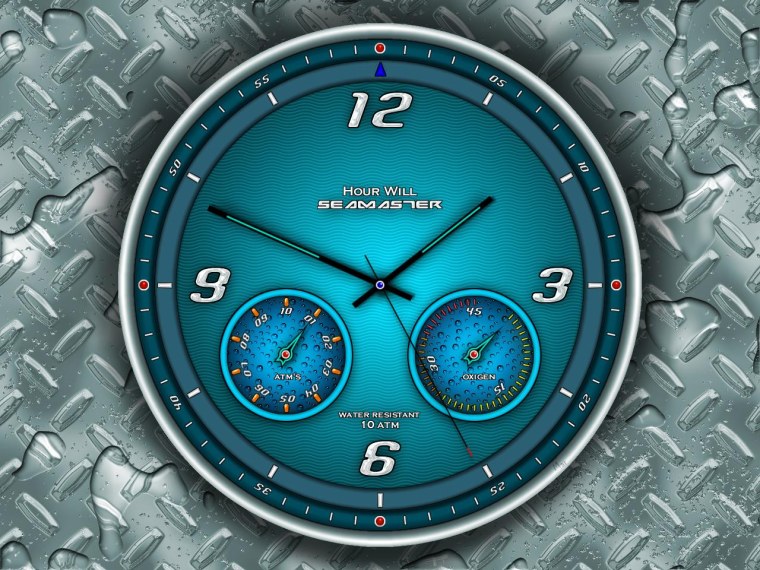 Заставка часы