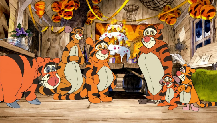 Приключения Тигрули на канале Disney