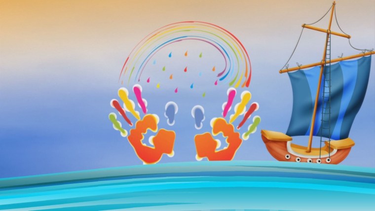 Морское дно мультяшное