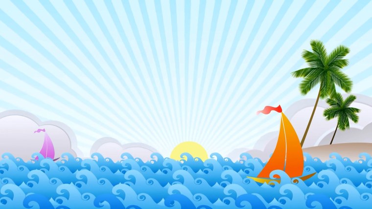 Фон морская тематика детский