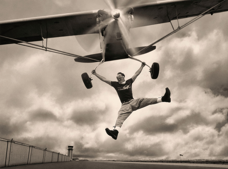 Постер самолет