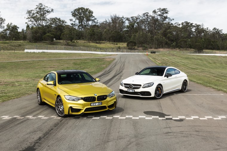 BMW m2 vs Mercedes