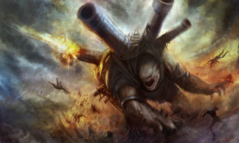 Сражение фэнтези