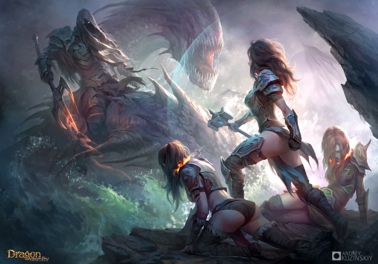 Рыцарь против дракона