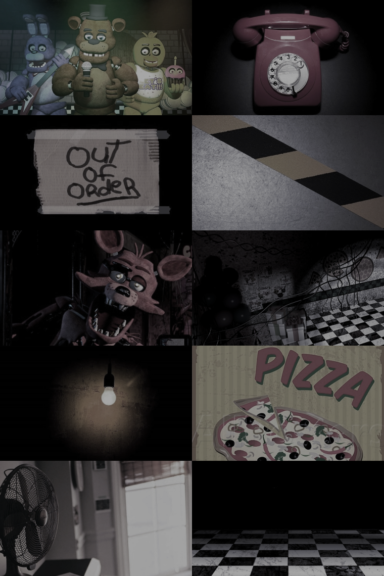 Эстетика ФНАФ 5