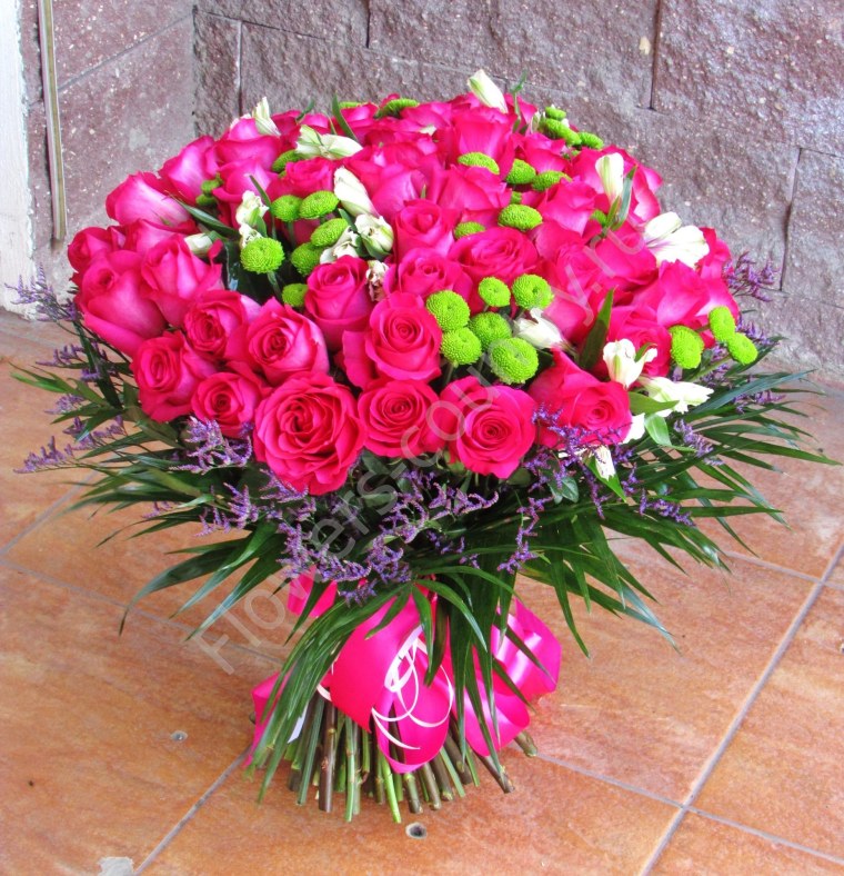 Букет живых цветов