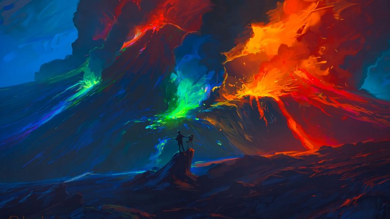 Абстракция картины