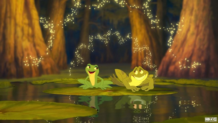 Принцесса и лягушка Шарлотта и Тиана