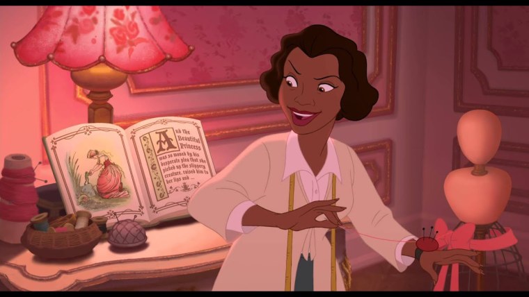 Тиана принцесса кадры из мультфильма