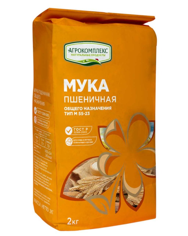 Мука пшеничная и ржаная