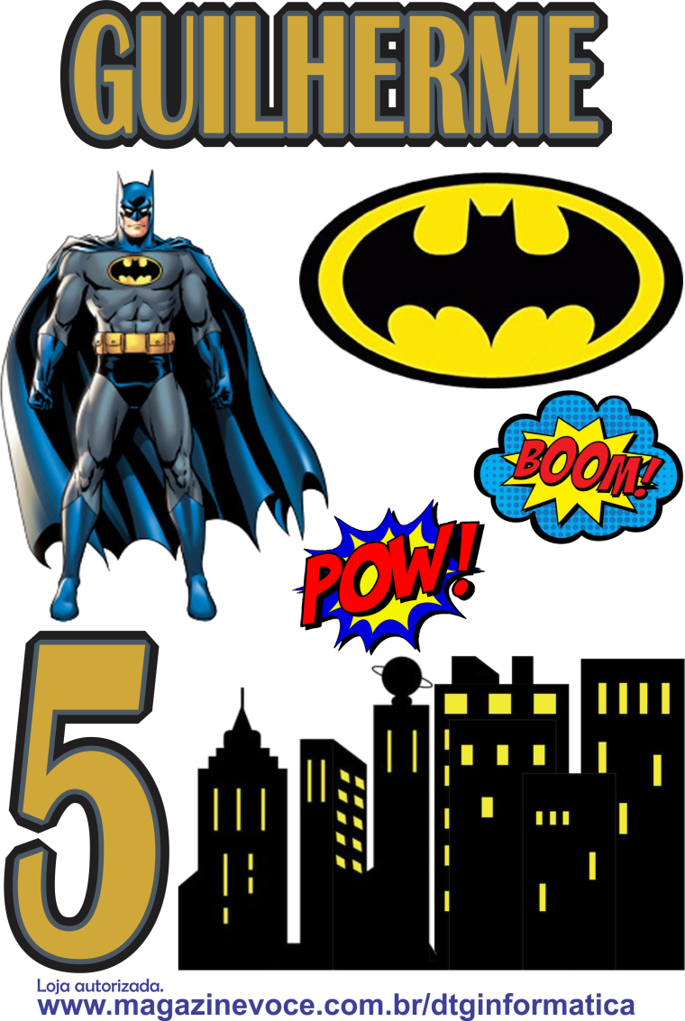 Бэтмен сахарная печать