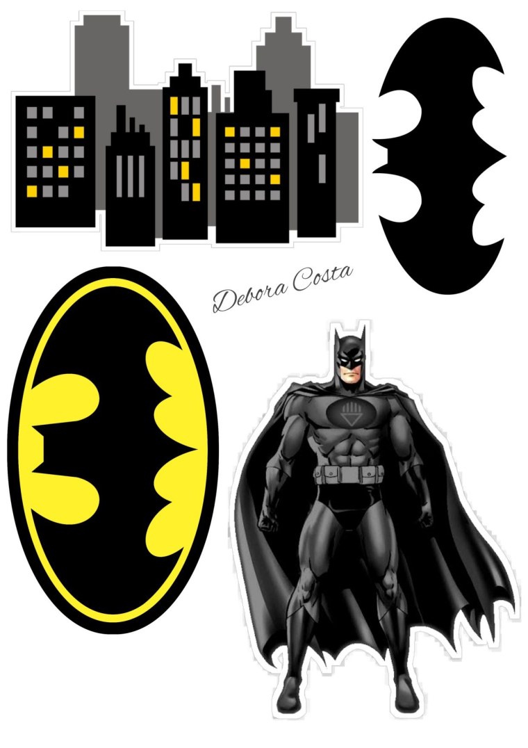 Бэтмен картинки на торт для печати