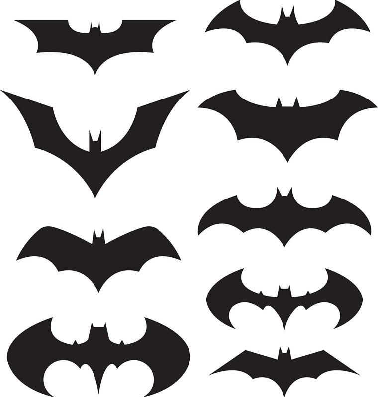 Знак Бэтмена для печати