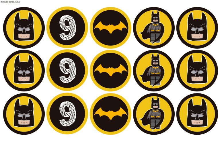 Цифры в стиле Бэтмена