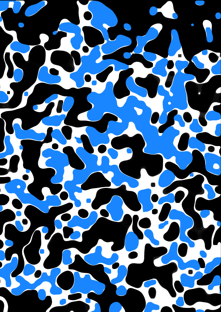 Бело синий камуфляж