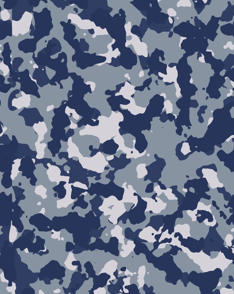 Navy Blue Camo