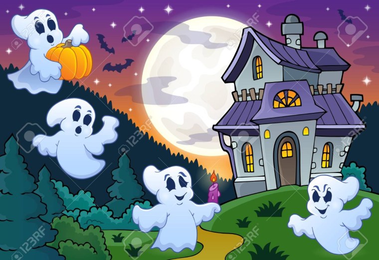 Дом с привидениями Хэллоуин