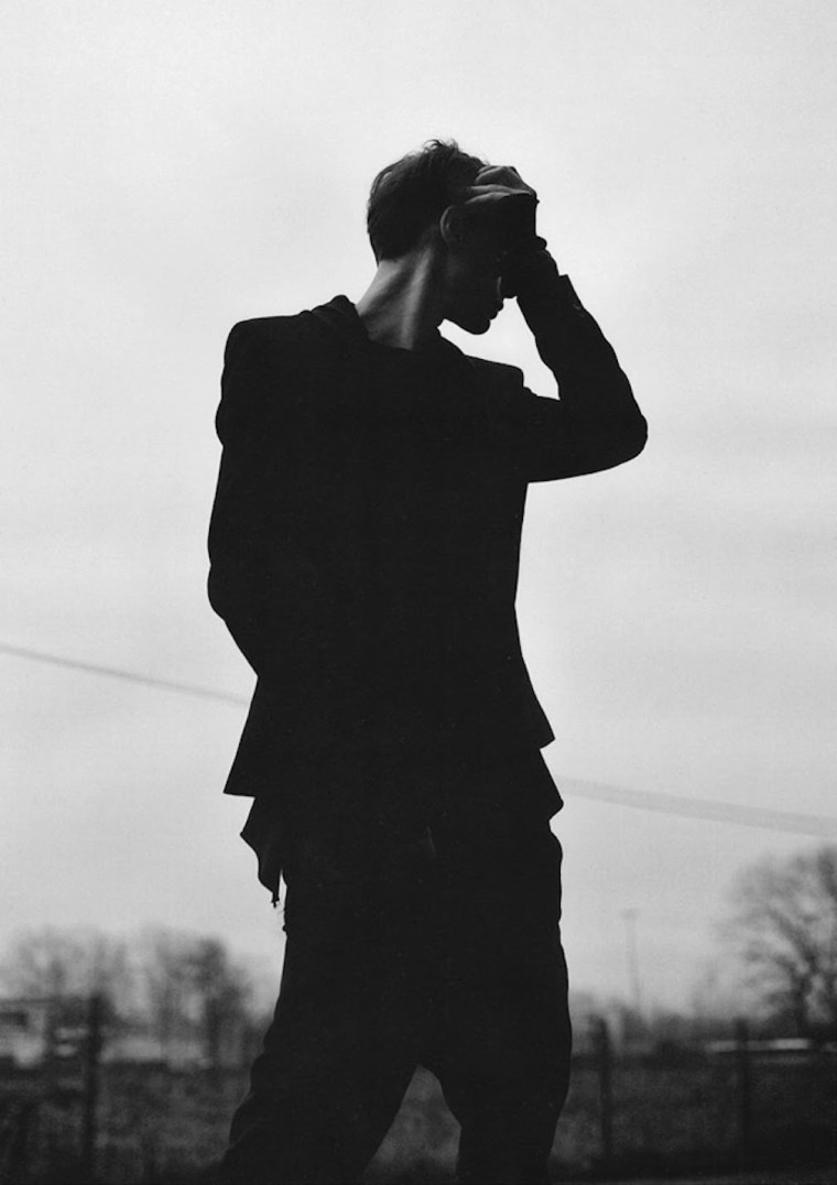 Мрачные фотосессии для парней