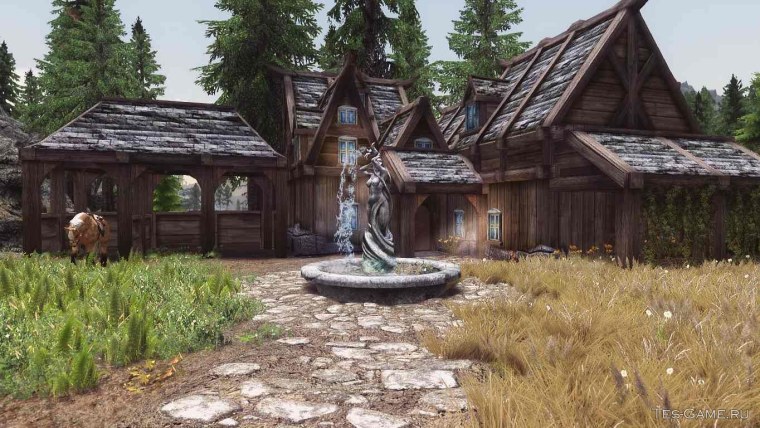 Скайрим мод резиденция серебряный Орел