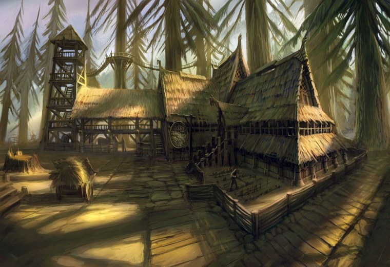 The Elder Scrolls Skyrim концепт арт