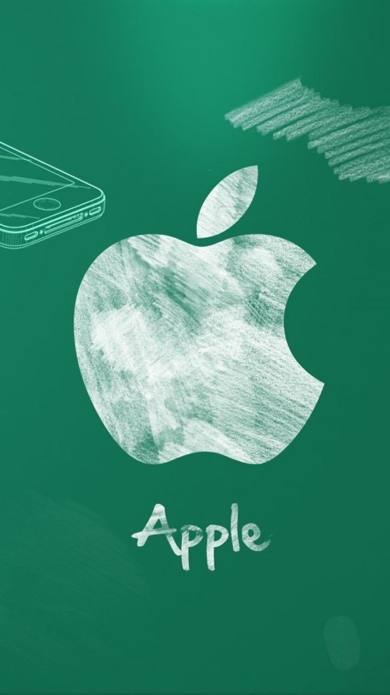 Логотип Apple с новым годом