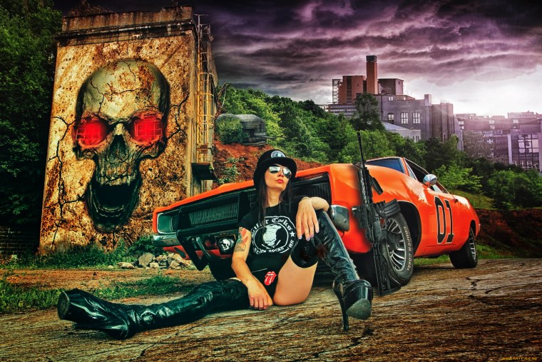 Девушки с машинами на заставку