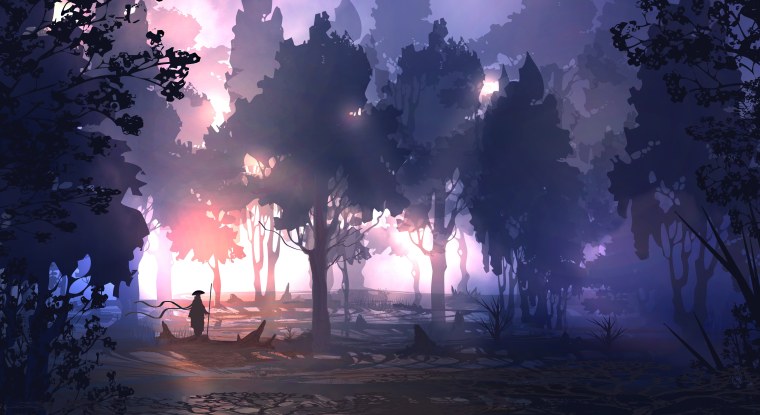 Аниме пейзаж