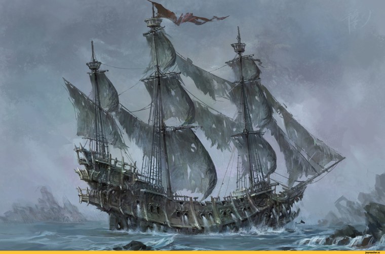 Пиратский корабль