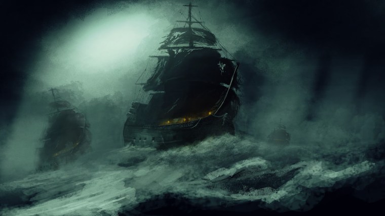 Корабль "Летучий голландец"