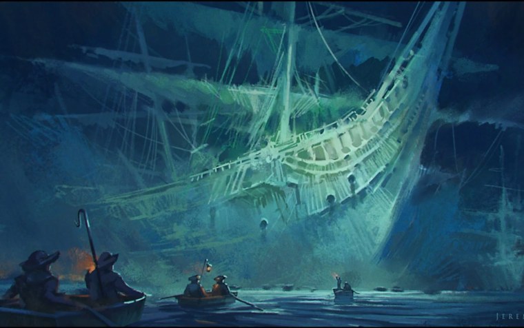 Корабль "Летучий голландец"