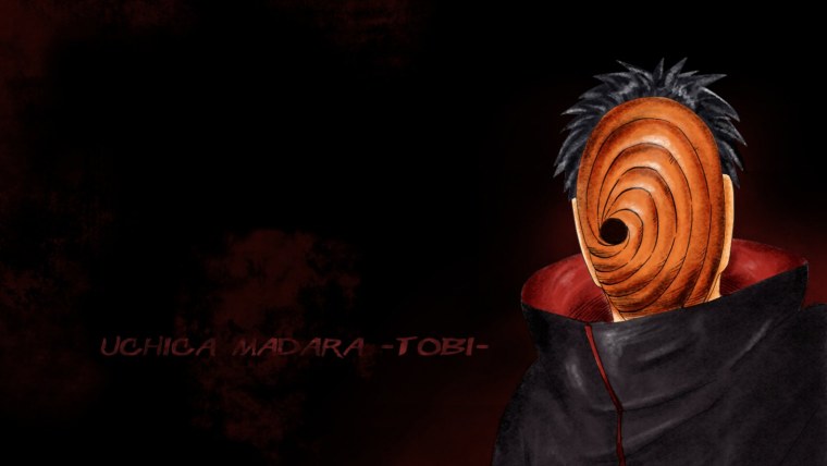 Обито Тоби красно черный