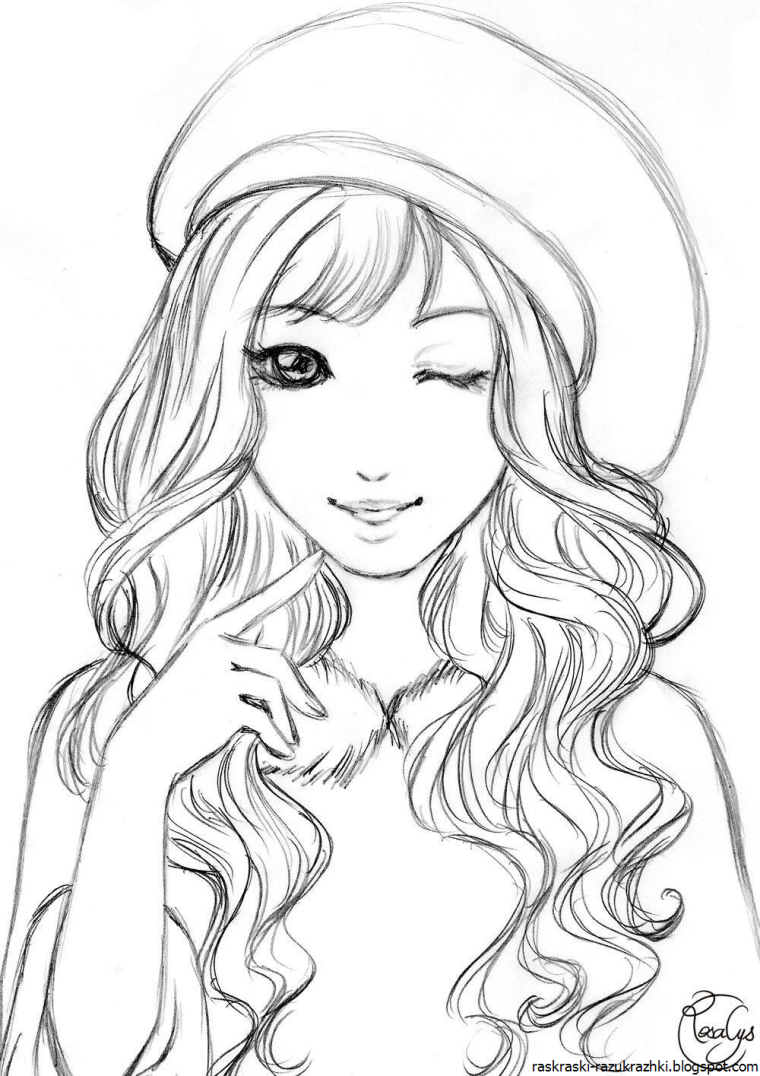 Подросток рисунок