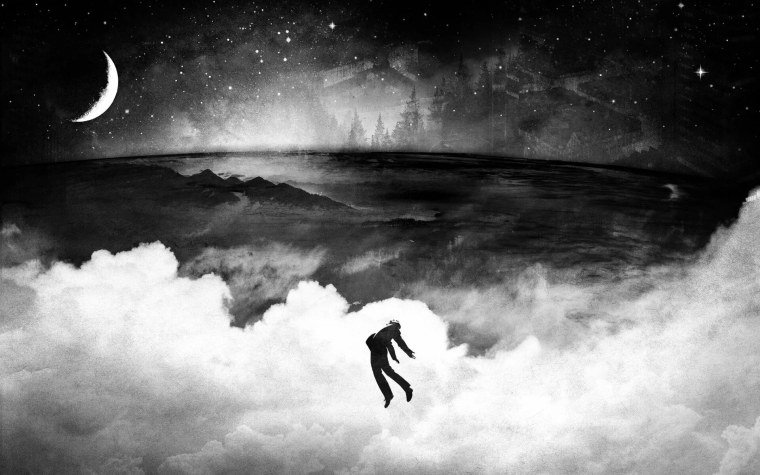 Сидит в темном углу