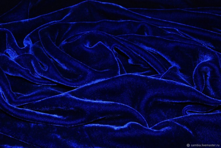 Velvet Blue ткань