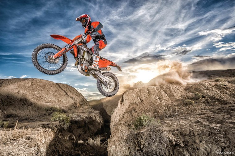 Эндуро КТМ красивый