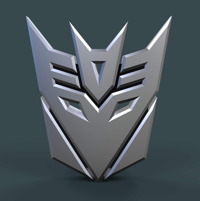 Знак Десептиконов Мегатрон