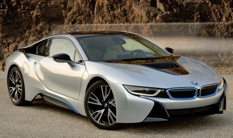 BMW i8 серая