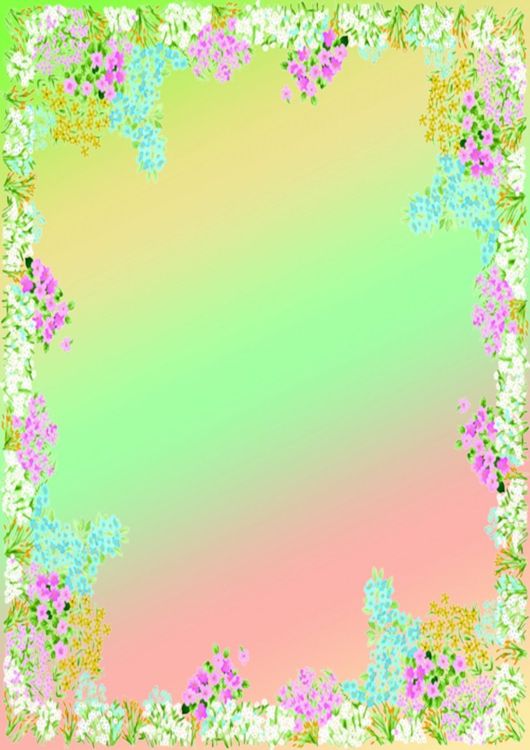 Фон цветочный нежный