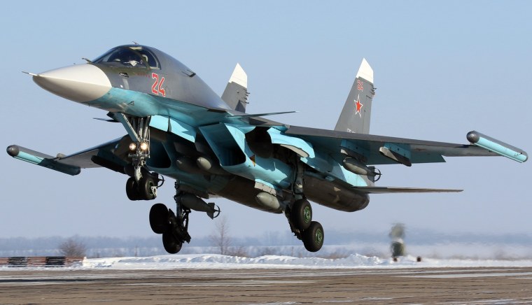 Фронтовой бомбардировщик Су-34