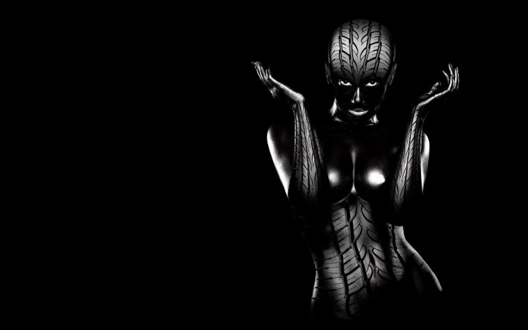 Мрачный силуэт