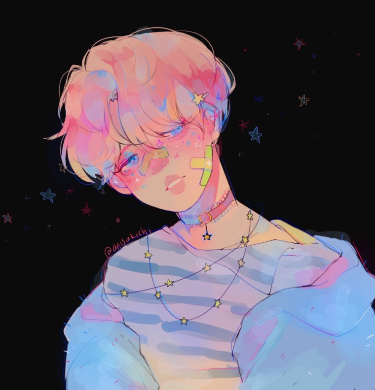 Аниме Эстетика с эффектом