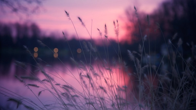 Сиреневые облака на прозрачном фоне